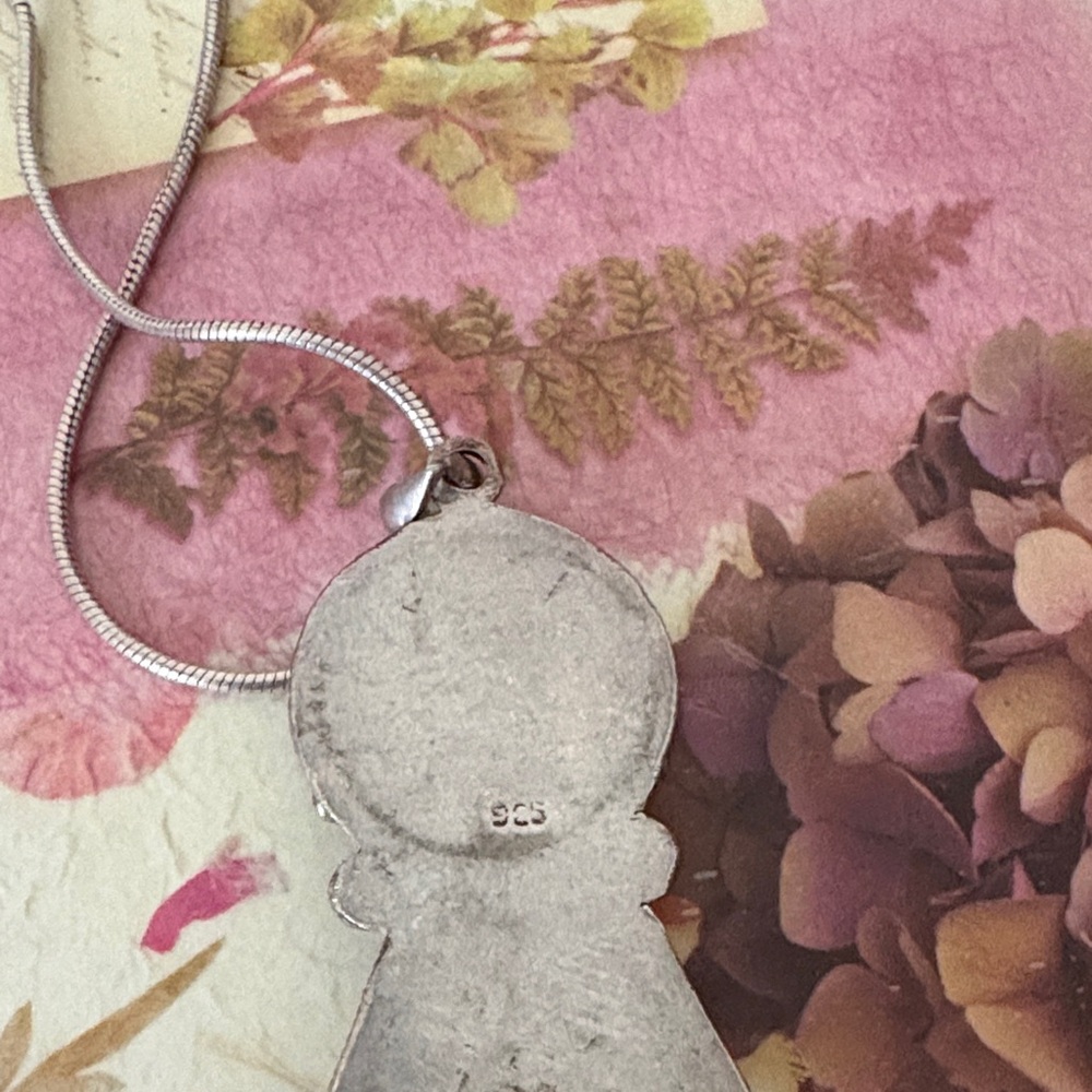 Sterling Silver Native Necklace - image 3